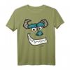 HapBunny Monsters Inc. Sulley Face Graphic T-Shirt - Lizenziertes Pixar Disney Fanartikel für Fans und Geburtstagsfeiern