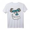 HapBunny Monsters Inc. Sulley Face Graphic T-Shirt - Lizenziertes Pixar Disney Fanartikel für Fans und Geburtstagsfeiern