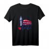 I Love London UK Sketch Drawing T-Shirt - Stylisches Souvenir mit London Wahrzeichen, Skyline & Red Bus
