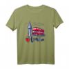 I Love London UK Sketch Drawing T-Shirt - Stylisches Souvenir mit London Wahrzeichen, Skyline & Red Bus