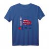 I Love London UK Sketch Drawing T-Shirt - Stylisches Souvenir mit London Wahrzeichen, Skyline & Red Bus