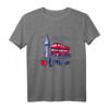 I Love London UK Sketch Drawing T-Shirt - Stylisches Souvenir mit London Wahrzeichen, Skyline & Red Bus