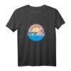HapBunny T-Shirt mit Delfin & Regenbogen - Lustiges Geschenk für den besonderen Tag