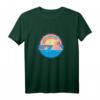 HapBunny T-Shirt mit Delfin & Regenbogen - Lustiges Geschenk für den besonderen Tag