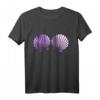Wunderschöne lila Muscheln Meerjungfrau Geburtstag Party T-Shirt  Perfekt für Damen, Mädchen & Meerjungfrauen-Liebhaber für Partys & Kostüme