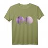 Wunderschöne lila Muscheln Meerjungfrau Geburtstag Party T-Shirt  Perfekt für Damen, Mädchen & Meerjungfrauen-Liebhaber für Partys & Kostüme