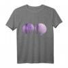 Wunderschöne lila Muscheln Meerjungfrau Geburtstag Party T-Shirt  Perfekt für Damen, Mädchen & Meerjungfrauen-Liebhaber für Partys & Kostüme