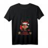 Damen Weihnachts Shirt mit Nikolaus & Feiertagsdesign  Festliches Geschenkidee für Weihnachten, Nikolaus & Weihnachten mit Rentier, Santa & Tannenbaum