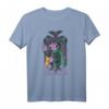 HapBunny Psychedelic Count Forever Counting T-Shirt  Offizielles PBS Merchandise für Jubiläum & Nostalgie-Fans