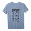 Sheldon's Emotions T-Shirt zum HapBunny - Offizielles The Big Bang Theory Fan-Shirt, Lustiges Geschenk für Serienliebhaber