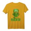 HapBunny Frankenstein Dark Portrait T-Shirt - Officially Licensed Geburtstagskleidung für Fans