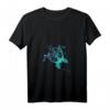 Damen Schildkröte Mandala T-Shirt mit V-Ausschnitt  Perfektes Geschenk für Taucher, Ozeanologen und Meerestierliebhaber