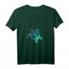 Damen Schildkröte Mandala T-Shirt mit V-Ausschnitt  Perfektes Geschenk für Taucher, Ozeanologen und Meerestierliebhaber