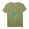 Damen Schildkröte Mandala T-Shirt mit V-Ausschnitt  Perfektes Geschenk für Taucher, Ozeanologen und Meerestierliebhaber