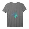 Damen Schildkröte Mandala T-Shirt mit V-Ausschnitt  Perfektes Geschenk für Taucher, Ozeanologen und Meerestierliebhaber