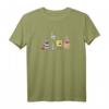 SpongeBob SquarePants Cast Group Stare T-Shirt  Offizielles Lizenzprodukt für Fans, Kinder & Nostalgiker