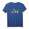 SpongeBob SquarePants Cast Group Stare T-Shirt  Offizielles Lizenzprodukt für Fans, Kinder & Nostalgiker
