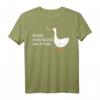 Angry Goose With Knife T-Shirt - Lustiges Meme-Shirt mit Spruch 'Peace Was Never An Option' für Meme-Fans und Tierliebhaber