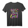 90's Party Girl Faschings- und Mottoparty Kostüm für Damen - Lustiges Vintage 90er Outfit für Fasching, Mädelsabend & Karneval