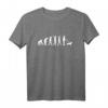 Evolution Dackel T-Shirt für Hundebesitzer  Klassisches Design, doppelt genähter Saum, perfekt für Hunde-Liebhaber