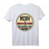 Moin Anker Meer Norddeutsch Retro Kapitän T-Shirt  Das perfekte Geschenk für Norddeutsche, Seemänner und Meerliebhaber