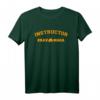 Krav Maga Instructor T-Shirt mit Druck vorne und Rückseite  Doppelseitiges Kampfsport-Training Shirt für Herren und Frauen