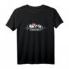 Schwarzwald Bollenhut Herzschlag Berge T-Shirt  Lustiges Geschenk für HapBunny & Schwarzwald-Fans