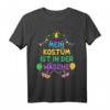 HapBunny Faschingskostüm T-Shirt mit Konfetti Design  Perfektes Geschenk für Karneval, Halloween, Weiberfastnacht, Geburtstag und Weihnachten für Mann, Frau und Kind