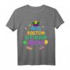 HapBunny Faschingskostüm T-Shirt mit Konfetti Design  Perfektes Geschenk für Karneval, Halloween, Weiberfastnacht, Geburtstag und Weihnachten für Mann, Frau und Kind