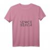 Damen Venice Beach Santa Monica California CA Tonal T-Shirt mit V-Ausschnitt  Lustiges Reise- und Urlaubsshirt für Strandliebhaber