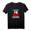 HapBunny Snoopy Still Sleeping T-Shirt - Lizenziertes Peanuts Motiv für humorvolle Geburtstagsgeschenke
