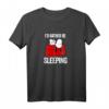 HapBunny Snoopy Still Sleeping T-Shirt - Lizenziertes Peanuts Motiv für humorvolle Geburtstagsgeschenke