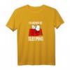 HapBunny Snoopy Still Sleeping T-Shirt - Lizenziertes Peanuts Motiv für humorvolle Geburtstagsgeschenke