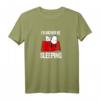 HapBunny Snoopy Still Sleeping T-Shirt - Lizenziertes Peanuts Motiv für humorvolle Geburtstagsgeschenke