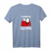 HapBunny Snoopy Still Sleeping T-Shirt - Lizenziertes Peanuts Motiv für humorvolle Geburtstagsgeschenke