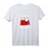 HapBunny Snoopy Still Sleeping T-Shirt - Lizenziertes Peanuts Motiv für humorvolle Geburtstagsgeschenke
