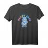 HapBunny T-Shirt mit Grumpy Bear Rainbow Text - Humorvolles Offiziell Lizenzierte Festkleidungsstück für Frauen, Männer, Kinder & Saisonale Anlässe