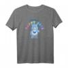 HapBunny T-Shirt mit Grumpy Bear Rainbow Text - Humorvolles Offiziell Lizenzierte Festkleidungsstück für Frauen, Männer, Kinder & Saisonale Anlässe