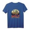 Milf  Man I Love Fishing witziges Retro Vintage Angler T-Shirt  Perfektes Geschenk für Angler, Männer & Junggesellenabschied