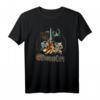 HapBunny T-Shirt mit Circle Group Shot Logo - Lizenziertes Warner Bros. Fanartikel
