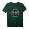 Eisernes Kreuz Iron Cross Oldschool Biker T-Shirt  Klassisch geschnitten, perfekt für Motorradfans und Biker-Style