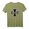 Eisernes Kreuz Iron Cross Oldschool Biker T-Shirt  Klassisch geschnitten, perfekt für Motorradfans und Biker-Style