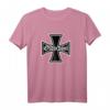 Eisernes Kreuz Iron Cross Oldschool Biker T-Shirt  Klassisch geschnitten, perfekt für Motorradfans und Biker-Style