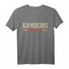 Hamburg Retro T-Shirt  Klassisch geschnitten, perfekt als Geschenk zu Weihnachten oder Geburtstag