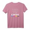 Lustiges CMYK Grafik-Designer-Künstler-Statement T-Shirt  Perfekt für Kreative & Webdesigner