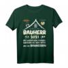 Hausbau Haus Richtfest Baustelle Bauherr T-Shirt für Männer - Lustiges Geschenk zum Richtfest & Eigenheimfeier