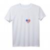 New York Skyline Herzschlag T-Shirt mit Freiheitsstatue  Perfektes NYC Souvenir für Fans, Besucher und Einwohner