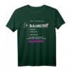 Bauherr Richtfest Geschenkidee - Design T-Shirt mit 3 Aufgaben für Bauherren, Partner & Familie beim Hausbau & Einweihung