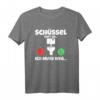 Lustiges Anlagenmechaniker T-Shirt: 'Schüssel ruft an Ich muss weg'  Perfekt für Handwerker, Gas Wasser Installateure & Baukollegen mit Humor