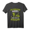 Gebäudereiniger Putzmann Reinigungskraft lustiges Spruch T-Shirt - Perfektes Geschenk für Reinigungspersonal und Facility Manager mit Humor